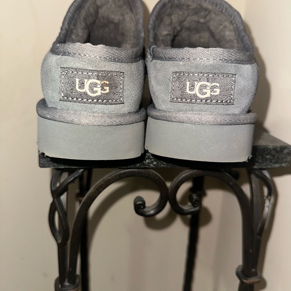 UGGs women Gray Suede Slip-On Shoes - Picture 7 of 10